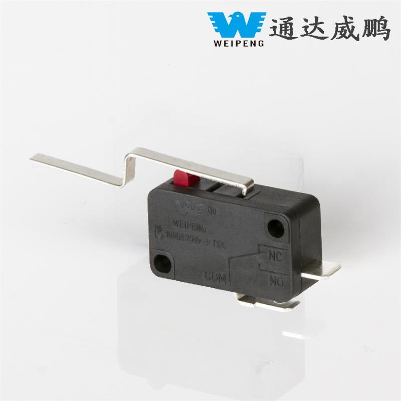 2-Pin 16A High-Power Reset Micro Switch för hushållsapparater