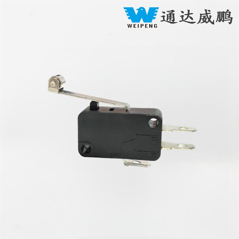 Dammtät roterande kamomkopplare med rullspak