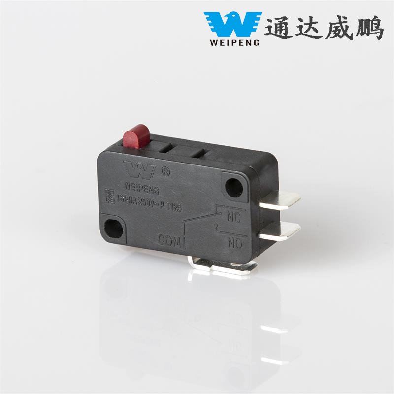 High-Current Long-Life Micro Switch med UL-, VDE- och CE-certifieringar