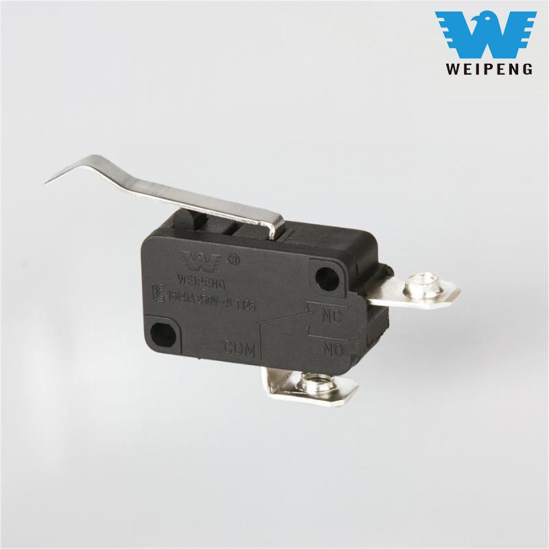 Högströms mikrobrytare med två terminaler för hushållsapparater