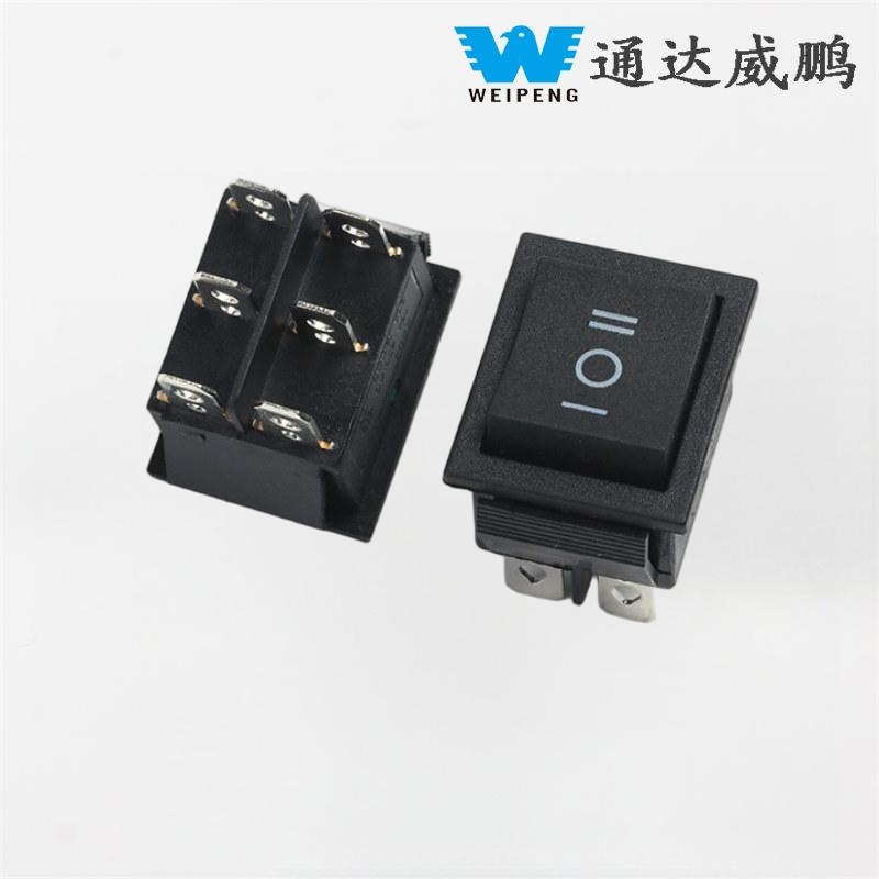 KCD4 Vippbrytare 31*25mm Silverkontakter 16A 250V