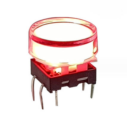 Tact Switch Square Transparent luminescens