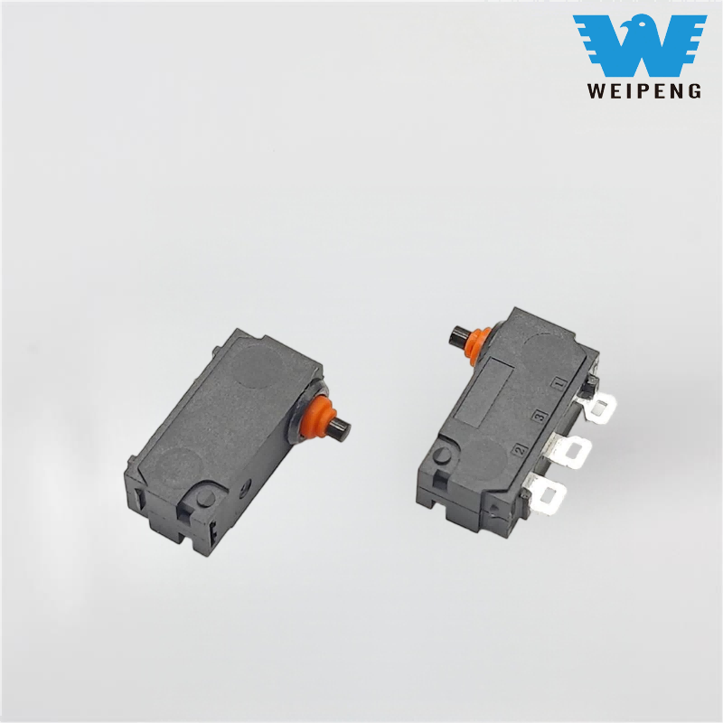 Vattentät och dammtät ministativ mikrobrytare