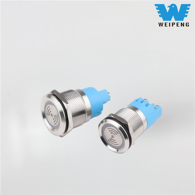 Vattentät ljus blinkande larmknappsbrytare