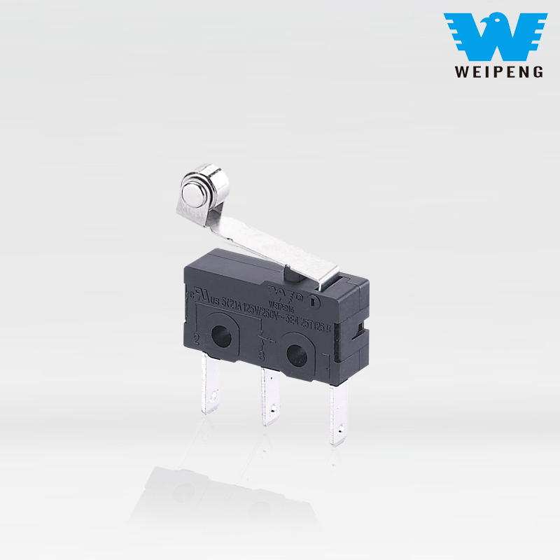 Weipeng 5A 125V 250V Högtemperaturbeständig 3-stifts mikrobrytare för industriell utrustning