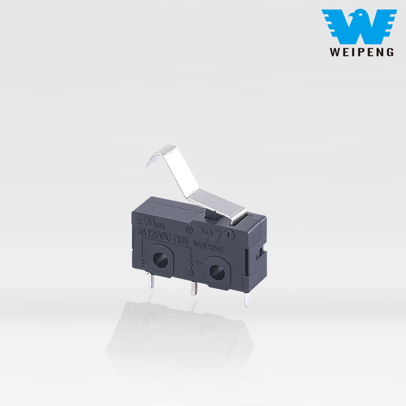 Weipeng 5A miniatyr högtemperaturbeständig mikrobrytare för hushållsapparater